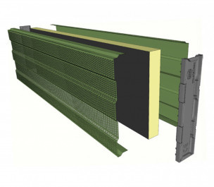 Mur anti-bruit avec panneau modulaire - Polimer Tecnic - en méthacrylate /  en polycarbonate / pour route