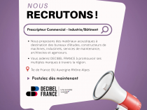 [Recrutement] UN PRESCRIPTEUR COMMERCIAL – INDUSTRIE/BATIMENT ...