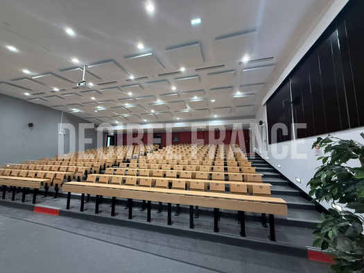 Améliorer l'intelligibilité d'un amphithéâtre universitaire