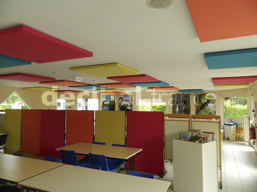 Correction acoustique restaurant scolaire (62)