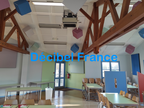 Étude acoustique et traitements contre le bruit dans une cantine en Meurthe-et-Moselle (54)