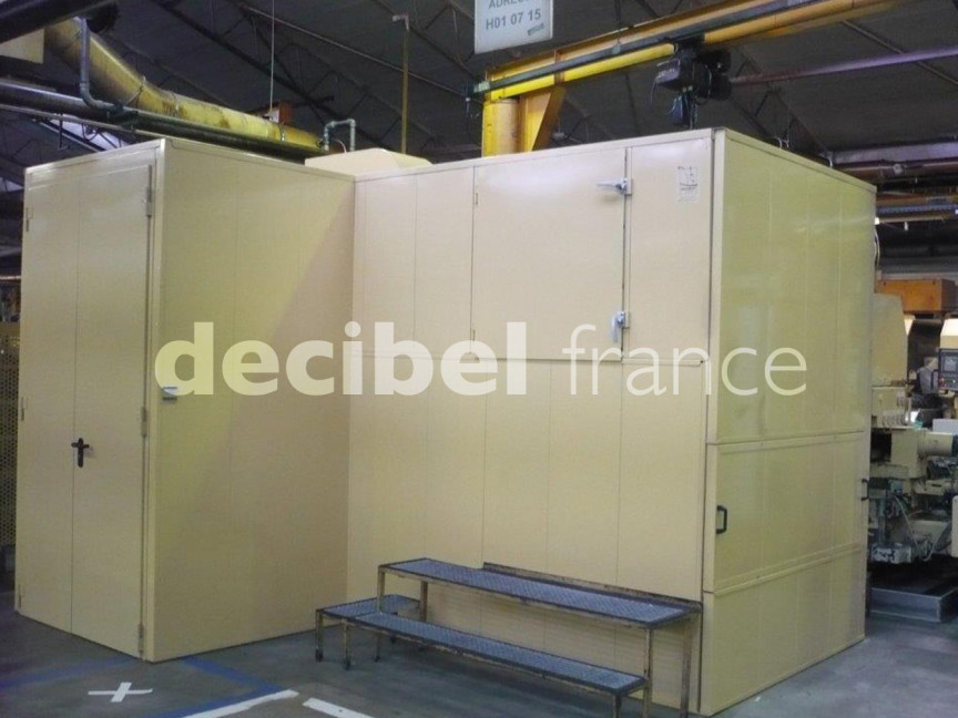 Capotage d’une rectifieuse de pièces métalliques (67)