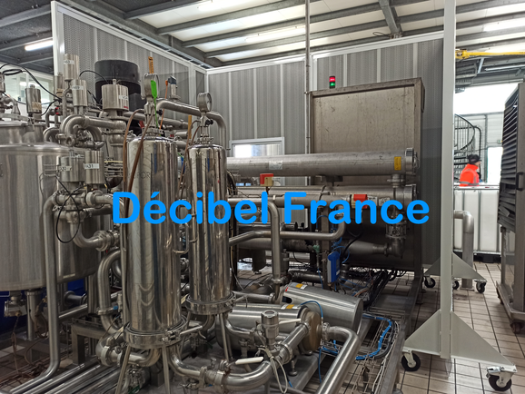 Isolation du bruit émis par des machines bruyantes en industrie