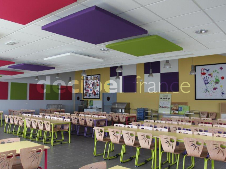 Insonorisation cantine scolaire école maternelle (31)