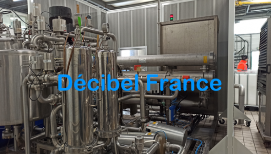 Isolation du bruit émis par des machines bruyantes en industrie