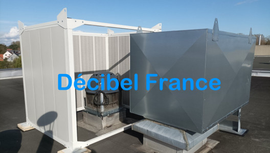 Ecran acoustique Vertiphone® et Silencieux pour la protection des riverains