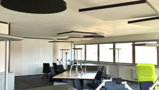 Aménagement acoustique open-space