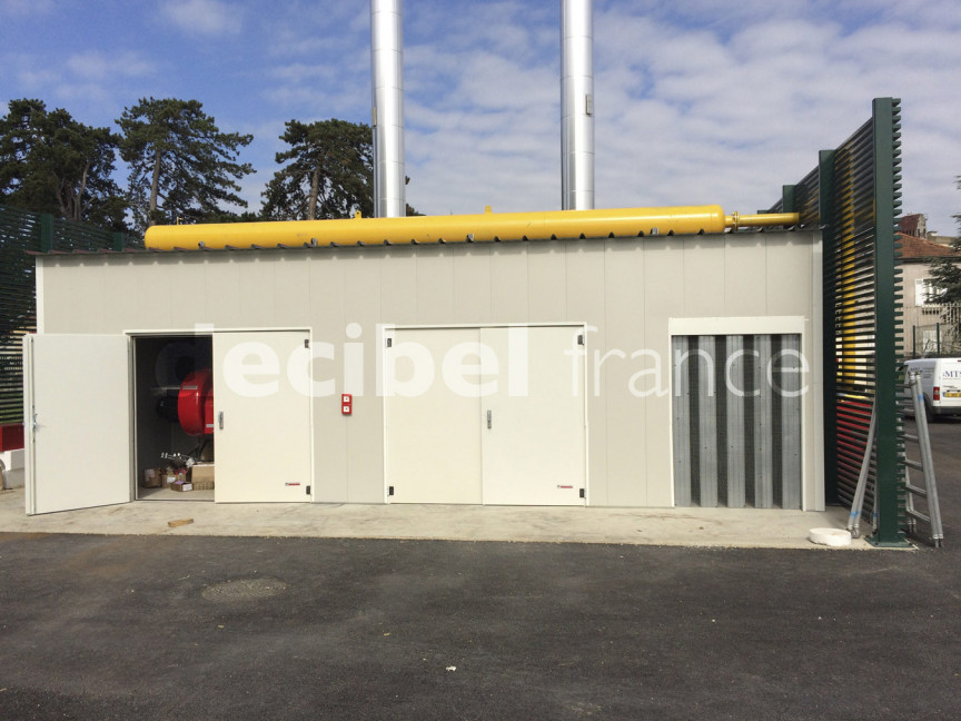 Cabine acoustique pour brûleurs gaz 8 mw (69)