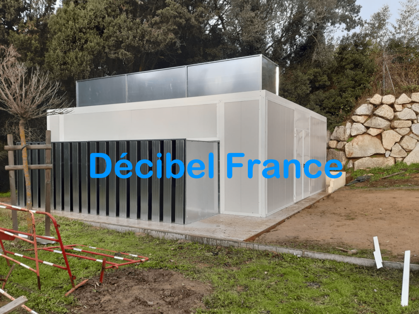 Cabine acoustique Vertiphone® pour la protection des riverains
