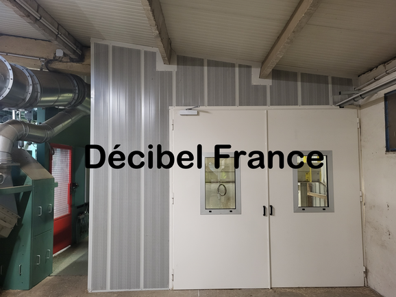 Amélioration des conditions acoustiques pour un processus de production