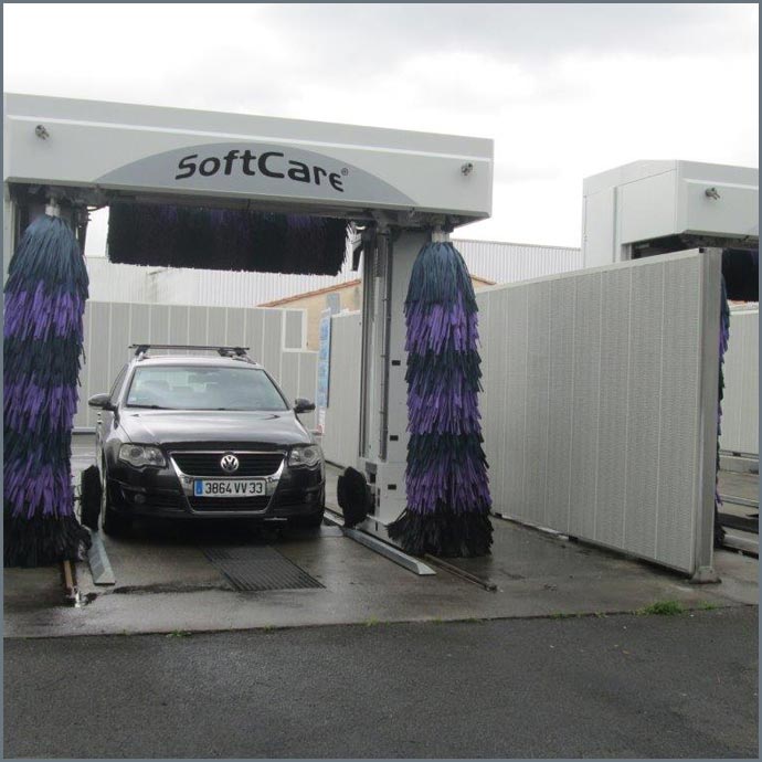 Traitement d'un centre de lavage automobile